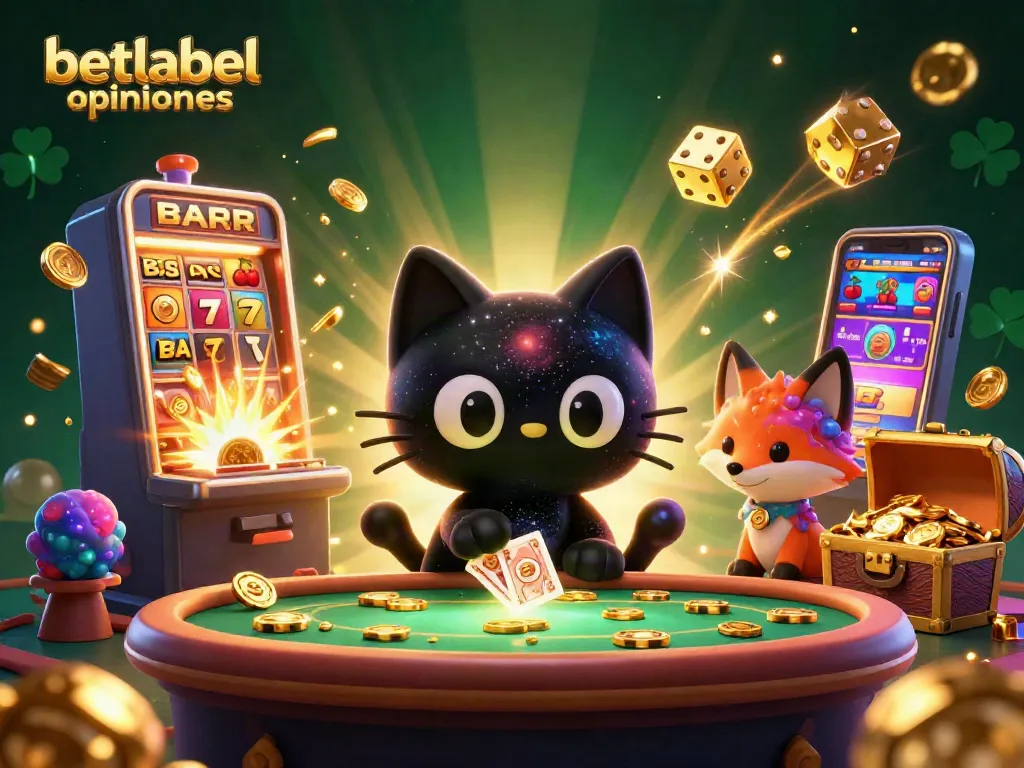 Engage with the captivating betlabel opiniones atmosphere at a thrilling cosmic casino scene.